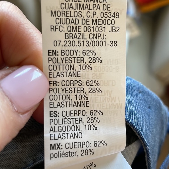 Quiksilver Blue Men's Echo Stripe Amphibian 18 Hybrid Shorts. Size XS - Picture 11 of 11